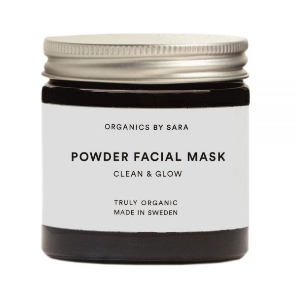 Organics by sara ansiktsmask powder facial mask alla hudtyper